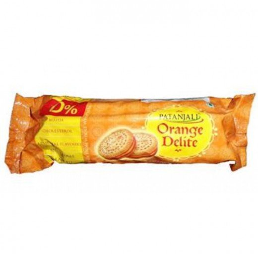 Patanjali Orange Delite Biscuits - 75GM